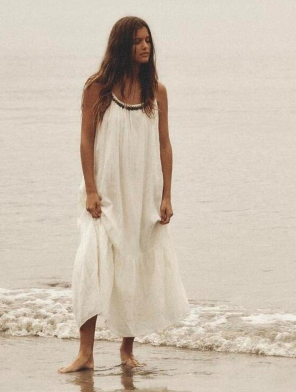 Zara Gypsy Vibes Maxi Dress